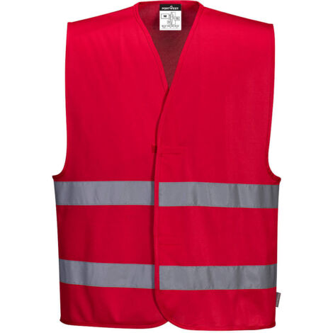 Gilet Iona Couleur : Rouge Taille Xx/3x - Portwest