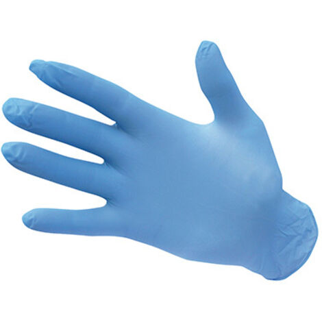 Gants Nitrile Non Poudrés à Usage Unique Couleur : Bleu Taille Xl - Portwest (1/2)