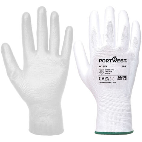 Gant Enduit Pu Couleur : Blanc Taille Xxl - Portwest