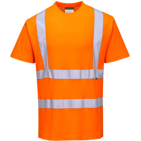 T-shirt Hi-vis Mc Coton Comfort Couleur : Orange Taille 4xl - Portwest