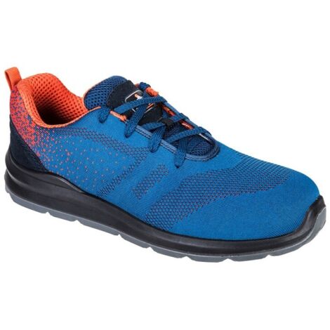 Chaussure Steelite Aire S1p Couleur : Bleu/orange Taille 47 - Portwest (1/2)