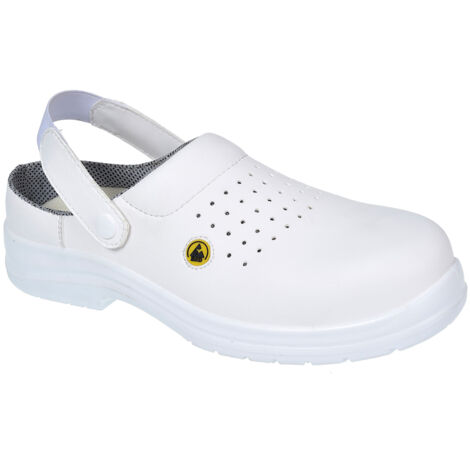Sabot De Sécurité Ventilé Composite Esd Sb Ae Couleur : Blanc Taille 35 - Portwest