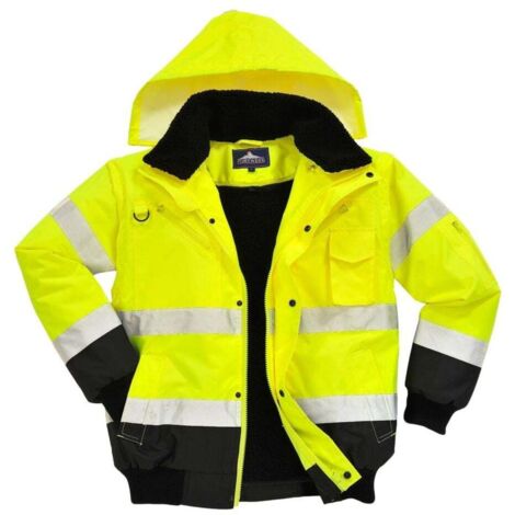 Blouson Haute-visibilité Bicolore Couleur : Jaune/noir Taille Xxxl - Portwest (1/3)