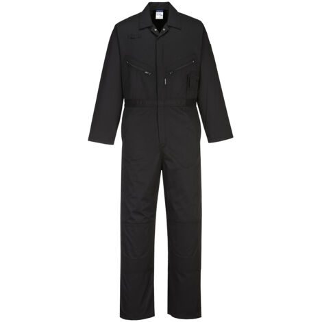 Combinaison à Genouillères Couleur : Noir Taille L - Portwest (1/2)