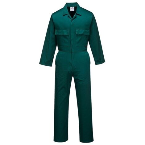 Combinaison Euro Work Couleur : Vert Bouteille Taille Xxl - Portwest