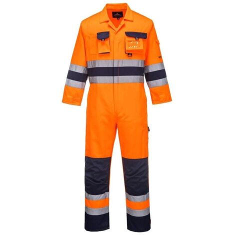 Combinaison Hv Nantes Couleur : Orange/marine Taille S - Portwest (1/2)