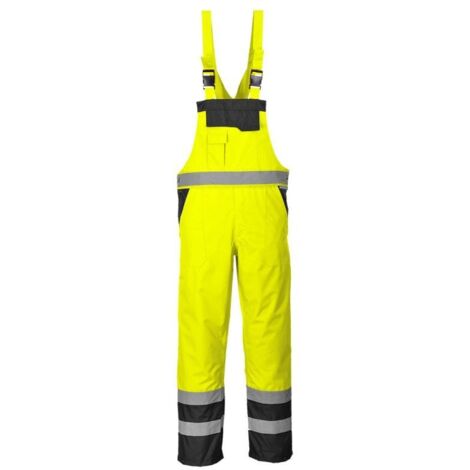 Cotte Contrast Non-doublée Couleur : Jaune/noir Taille Xxxl - Portwest (1/3)
