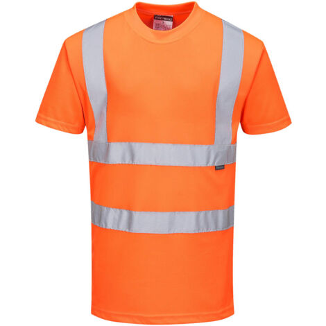 T-shirt Hi-vis Ris Couleur : Orange Taille Xl - Portwest