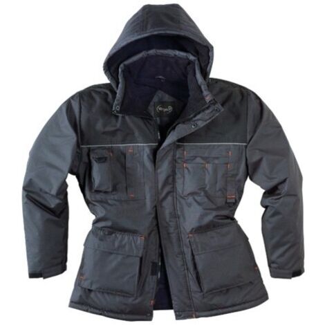 Parka Palawa Noire Imperméable, Résistante, Taille Xxl - Générique (1/3)