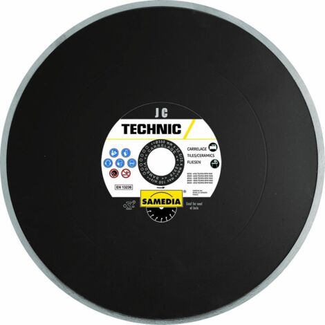 Disque Diamant Samedia 180mm Coupe Continue Précise - Samedia (1/2)