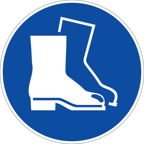 Disque Obligation Diam 80 400 Port Chaussures Securite Obligatoire (1/2)