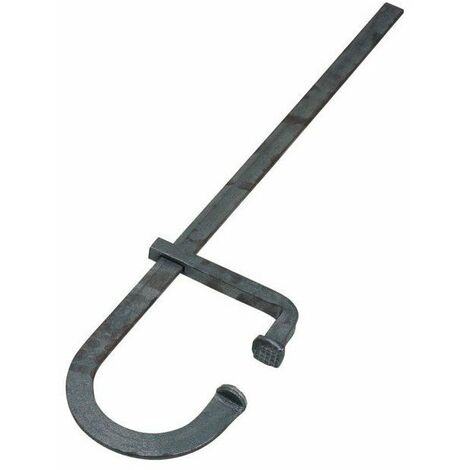Revex – Serre-joint de cimentier 1000mm – Serrage puissant 800mm – Construction en acier plat 30x8mm – Pour maçonnerie et coffrage (1/5)