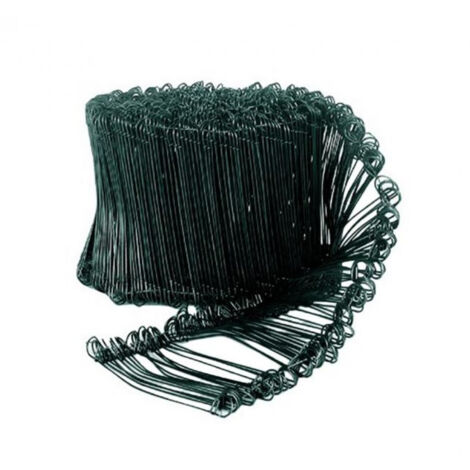 Edma – Liens à boucle 1.1mm x 160mm – Sac de 1000 recuits – Pour ligaturage de fers à béton et fixation de clôtures