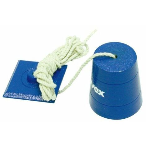 Revex – Plomb de maçon 1000g – Précision d'aplomb pour maçonnerie – Fonte d'acier pour verticalité parfaite – Outil professionnel