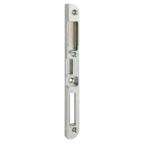 Gâche centrale encastrable pour porte d'entrée bois gauche 190x18x13mm – Acier FerGuard® – Compatible serrure Trimatic – Verrouillage sécurisé – Ferco By Thirard (1/2)