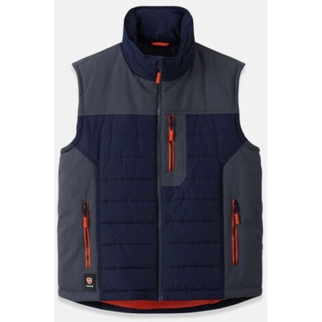Doudoune Sans Manches Bleu Marine T3xl (1/5)