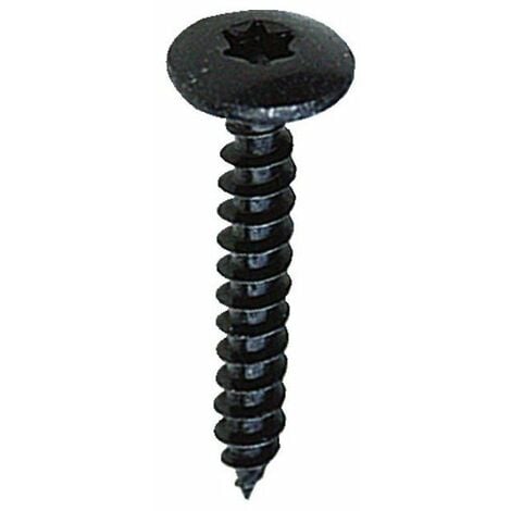 Vis penture acier zingue noir en etoile 7x30mm boite de 100 pièces - ROCKET