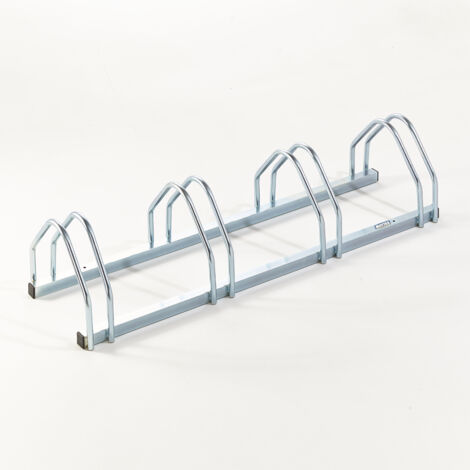 Mottez – Râtelier 4 vélos – B131V4EX – Rangement mural en acier – Charge maximale 60kg – Pour vélos de route et VTT