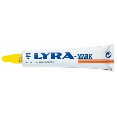 Marqueur Bille Rouge Lyra-marck Marquage Permanent Sur Toutes Surfaces - Générique