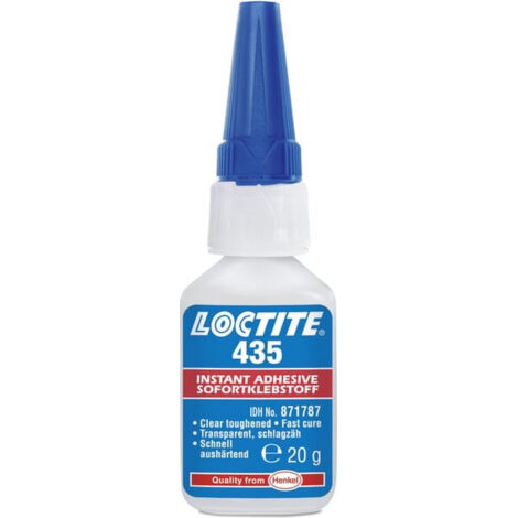 Super Glue Loctite Liquide Transparent, Bouteille, 20 g, Loctite 435 ( Prix pour 1 ) (1/2)
