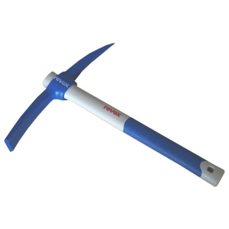 Revex – Martelette pic et panne tri-matière ergonomique – Tête en acier forgé pour démolition légère – Confort d'utilisation et réduction des vibrations