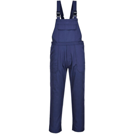 Portwest – Salopette de travail ignifuge Bizweld 330g – Taille XXXL – 5 poches – Normes EN ISO 11612 et NFPA 70E – Conçue pour environnements dangereux (1/5)