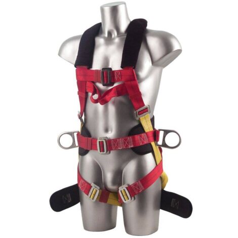 Harnais Portwest 3 Points Confort Plus Couleur : Rouge Taille - Portwest