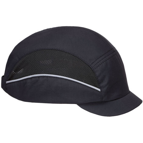 Portwest – Casquette anti-heurt AirTech Micro Peak – Norme EPI EN 812 – Coque ABS avec ventilation – Liseré réfléchissant pour visibilité (1/2)