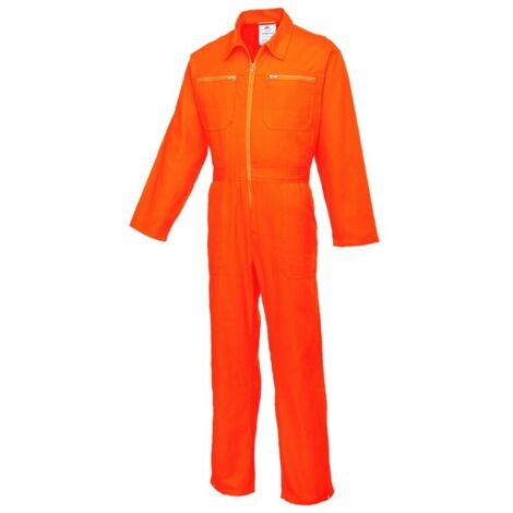 Combinaison Coton Couleur : Orange Taille S - Portwest (1/2)