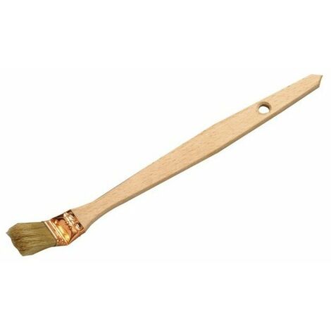Pinceau Radiateur Super Virole Coud Soies Pures Manche Bois 25 Mm