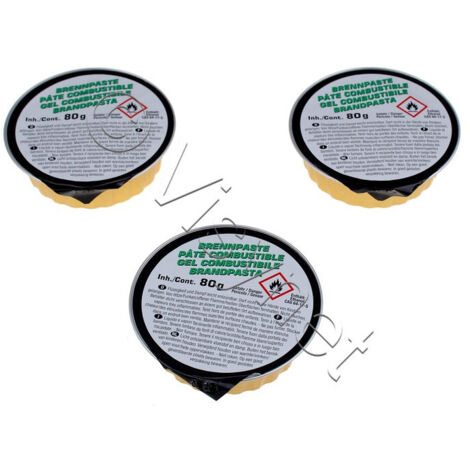 Lot De 4 Récipients à Pâte Combustible Inox - Avec Couvercle Pour Fondue, Barbecue, Camping, Hot Pot - 10