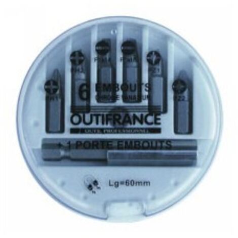 Coffret De 7 Embouts De Vissage - Outifrance (1/4)