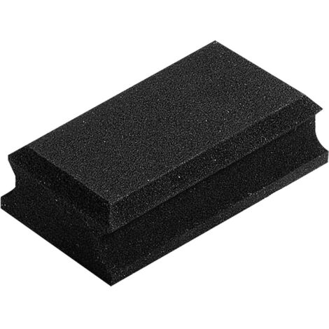Outifrance – Cale à poncer légère 70 x 120 mm – Semelle auto-agrippante pour ponçage précis – Pour bois dur et teck – Eponge abrasive
