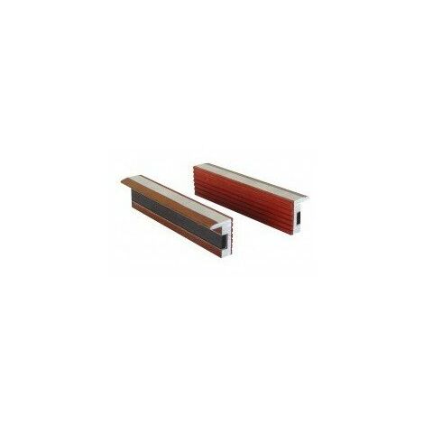 Outifrance – Mordaches d'étau 150 mm – Aluminium avec grip synthétique – Serrage efficace sans marques – Lot de 2 pour projets de bricolage - Vracgj-916-6