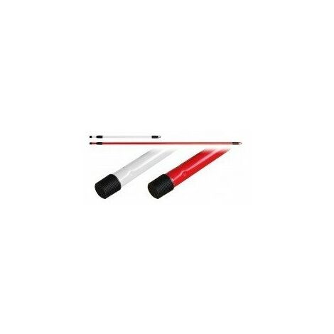 Outifrance – Manche balai télescopique 25 mm – Acier robuste – Longueur ajustable 0,75 à 1,3 m – Compatible balais coco et lave-pont - 25mm900460 (1/3)