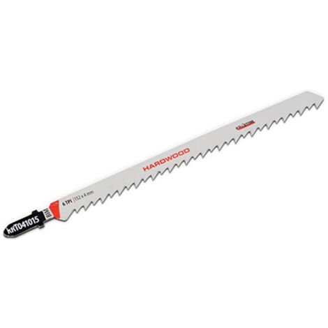 Lame De Scie Sauteuse à Bois Dur En T (pas 4mm - 152mm) - 2 Pièces - Kreator (1/2)