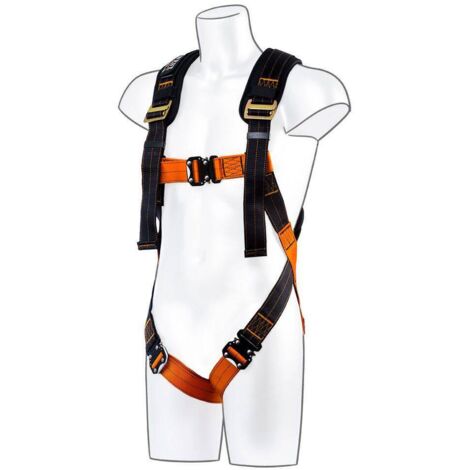 Harnais 1 Point D'ancrage Portwest Ultra Couleur : Noir/orange Taille Xl/2x - Portwest (1/2)