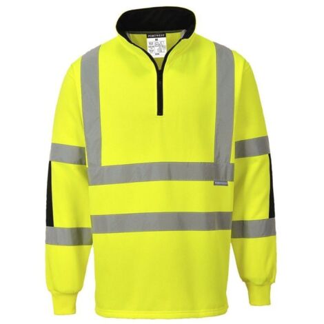 Sweatshirt Rugby Xenon Couleur : Jaune Taille Xs - Portwest