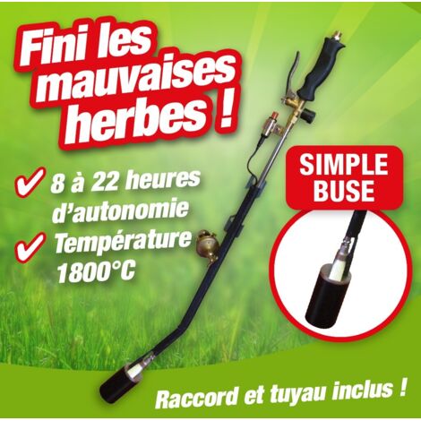 STAR JARDIN - Brul’Star pro automatique avec piezo tuyau 3m détendeur