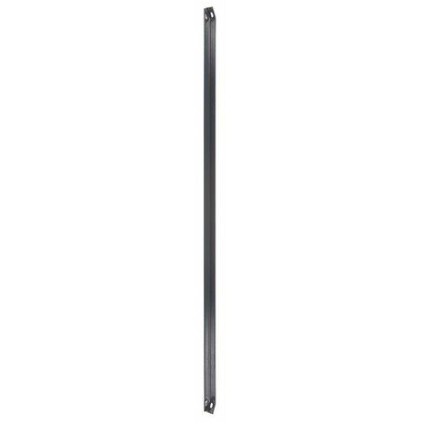 Filiac – Jambe de force gris 1,50 m – Piquet pour grillage 25x25x3 – Pour terrains accidentés – Résistance accrue aux intempéries