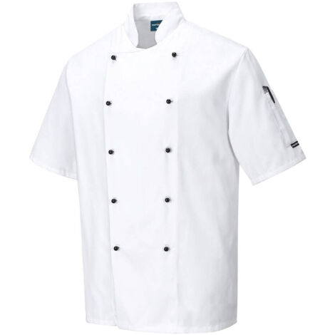Veste Cuisine Kent Couleur : Blanc Taille Xxxl - Portwest (1/2)