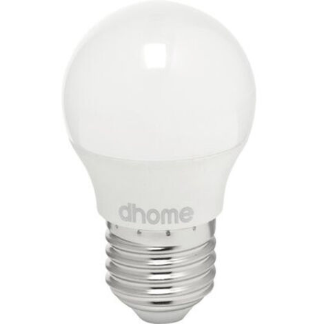 Ampoule Led Sphérique Douille E27 2700k 470lm - 5 Watts - Dhome
