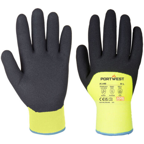 Gant Hiver Arctic Couleur : Jaune Taille Xl - Portwest