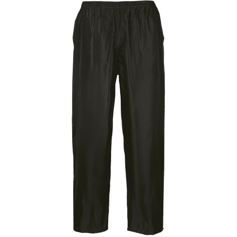 Pantalon De Pluie Classic Couleur : Noir Taille 7xl - Portwest (1/2)