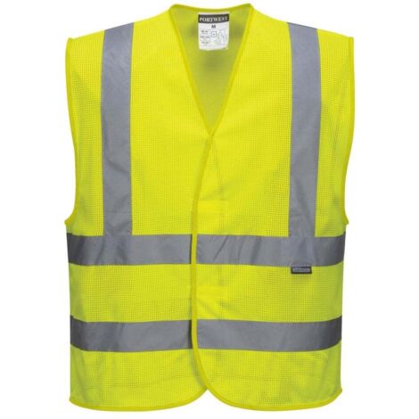 Gilet Hv Maille Couleur : Jaune Taille 4x/5x - Portwest (1/4)