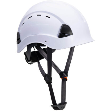Portwest – Casque de sécurité ventilé Height Endurance – Coque ABS légère 410g – Harnais textile 6 points – Norme EN 397 et ANSI/ISEA