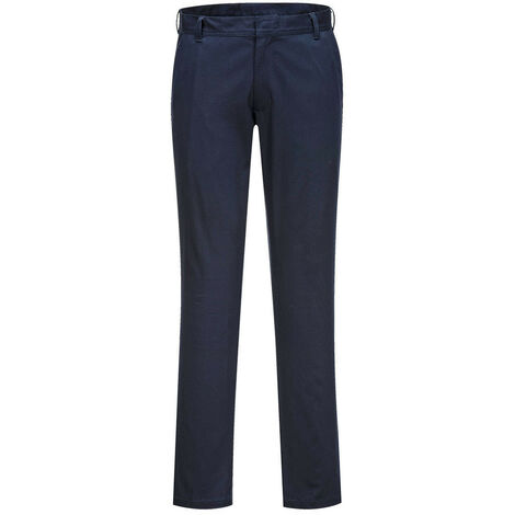Pantalon Femme Chino Slim Couleur : Marine Foncé Taille 52 - Portwest (1/2)
