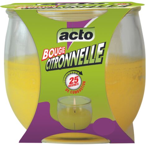 bougie citronnelle (1/4)