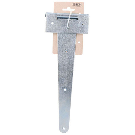 Charnière en T 300x110mm H° Zingué en Carton Suspendu EDM (1/2)