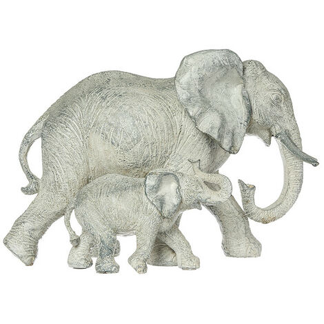 éléphant Décoratif En Résine Couleurs Assorties. (1/2)